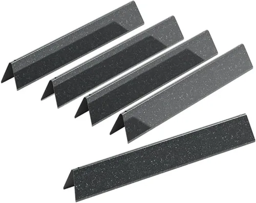 Miniatura 11 de SafBbcue 67669 Barras aromatizantes de 18-1/8 pulgadas para parrillas de gas Weber Summit 400 Series E/S-420/450/440/460/470, 9 piezas de repuesto