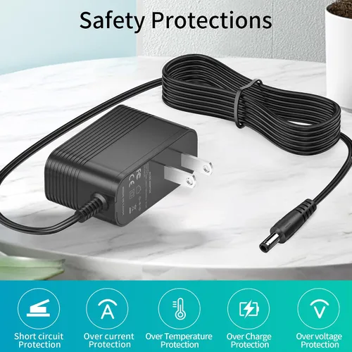 Miniatura 4 de Cargador para teléfono Yealink Adaptador de fuente de alimentación AC DC compatible con teléfonos IP Yealink SIP-T29G, T46S T48S, T58A, T58-CAM