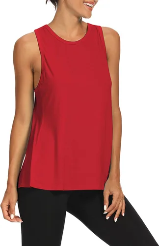 Miniatura 2 de Bestisun - Camiseta de tirantes para mujer con espalda abierta, para entrenar.