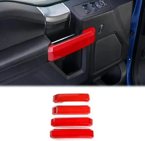 Miniatura 13 de Voodonala para F-150 2015-2020 Cubiertas de manija interior para puerta de Ford F150 2015-2020 Compatible con Ford F150 F250 F350