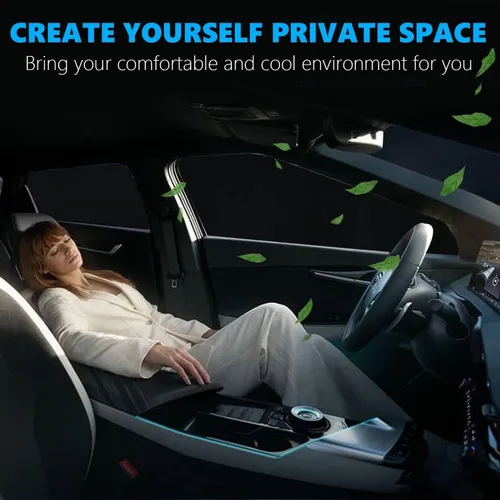 Miniatura 7 de Parasol para parabrisas de ajuste personalizado para Honda Accord Sedan 2018, 2019, 2020, 2021, 2022, actualización, plegable, protector de 6 capas