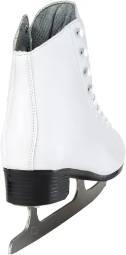 Miniatura 3 de Winnwell Patines de hielo para mujer, patines artísticos blancos para niñas y mujeres, ideales para principiantes y patinadoras recreativas