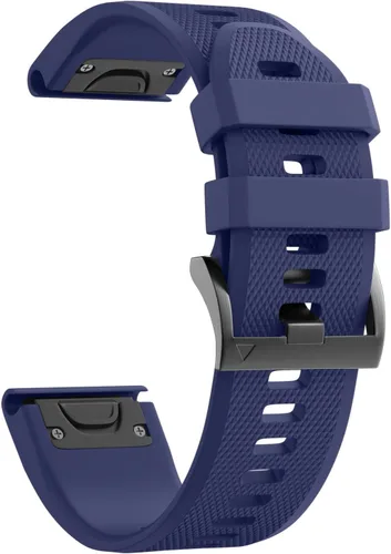 Miniatura 24 de NotoCity Correa Compatible para Reloj Fenix 5X de 26mm de Ancho de Silicona Suave para Fenix 8 51mm/Fenix 6X/Fenix 7X/Fenix 5X Plus/Fenix 6X Gris