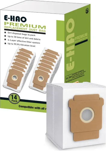 Miniatura 7 de Paquete de 10 bolsas de vacío compatibles con iRobot Roomba – i & s & j Series, bolsa de repuesto para iRobot Roomba