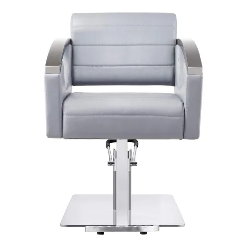Miniatura 3 de Silla de salón de belleza Silla de belleza hidráulica para salón de diseño europeo - Bello-G Gris