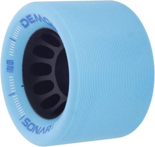 Miniatura 6 de Riedell Demon EDM - Juego de 4 ruedas para patines, 43 mm x 62 mm Negro 95A