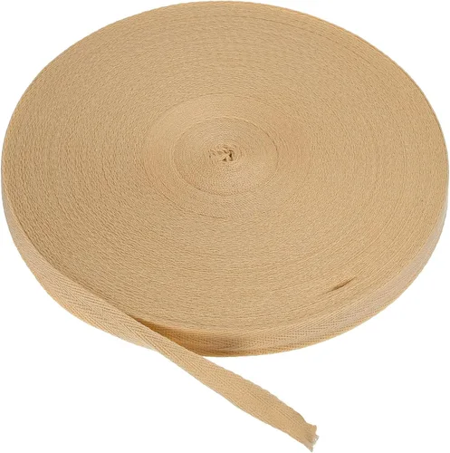 Miniatura 135 de PATIKIL Cinta de sarga de algodón de 5/8 pulgadas, 10 yardas, cinta de encuadernación al bies, cinta de espiga para costura, envoltura de regalos