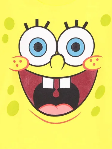 Miniatura 4 de Nickelodeon Bob Esponja Squarepants - Conjunto de camiseta y pantalones cortos de malla para niños