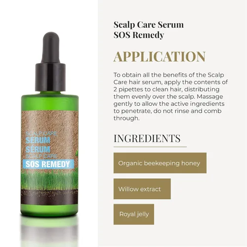 Miniatura 4 de SALERM - Suero para cuero cabelludo sensible - Cuidado del cuero cabelludo SOS Remedy Serum Biokera Natura - 1.5 fl oz - con extracto de miel