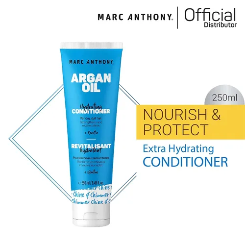 Miniatura 3 de Marc Anthony Aceite de argán nutritivo de Marruecos acondicionador extra hidratante, tubo de 8.40 onzas, acondicionador de queratina sin sulfato
