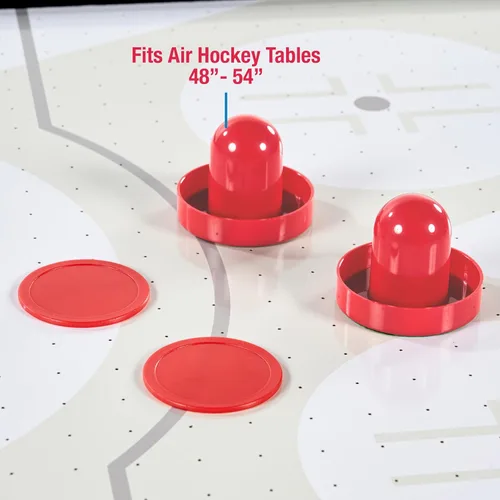 Miniatura 6 de MD Sports Mesa de Air Hockey con anotador electrónico de arcade, perfecta para salas de juegos familiares