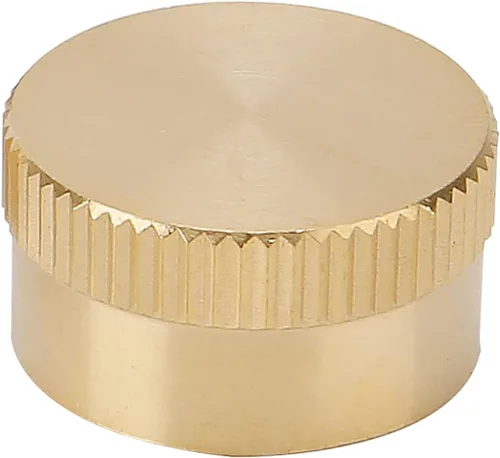 Miniatura 2 de Tapa de tanque de propano de repuesto de latón macizo de 1 libra, tapa de botella de propano para evitar fugas de gas, 12 paquetes