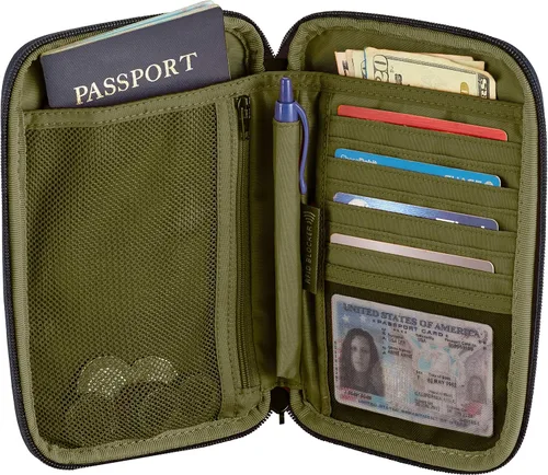 Miniatura 2 de eagle creek Organizador con cremallera RFID
