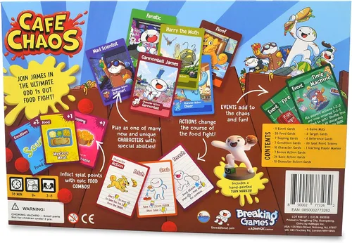 Miniatura 2 de Juego de cartas Cafe Chaos, juego original TheOdd1sOut