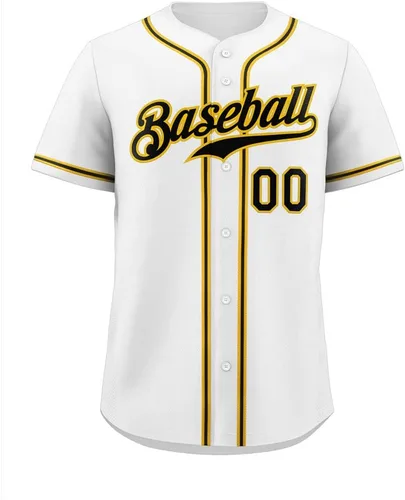 Miniatura 31 de Camisetas de béisbol personalizadas para hombres, mujeres, niños, camisetas con botones, personalizadas, número de nombre impreso o cosido