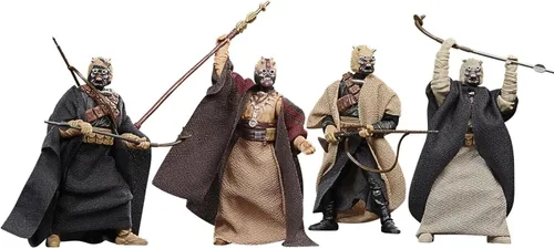 Miniatura 4 de STAR WARS Tusken Raiders - Figura de acción de 3.75 pulgadas, paquete de 4
