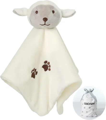 Miniatura 28 de CREVENT Mantas de bebé suaves y acogedoras para niños y niñas + manta de seguridad, juego con una bolsa de regalo esenciales para recién nacidos Gris