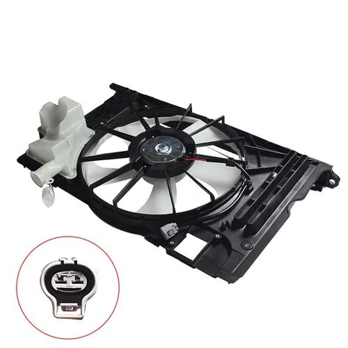 Miniatura 5 de Ventilador de refrigeración del radiador 163630T020 163610T041 1647123030 Reemplazo para Corolla SE/XLE/XSE/Base/CE 2014-2019