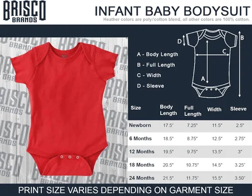 Miniatura 7 de Brisco Brands Indianapolis 500 razones para amar en mameluco para bebés niños o niñas