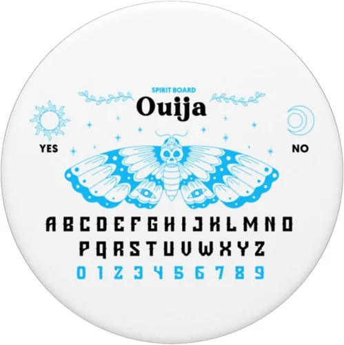 Miniatura 3 de Ouija Board - PopSockets intercambiables con diseño de polillas ocultas para Halloween