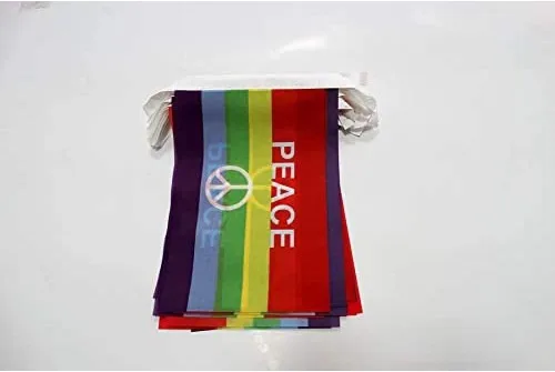Miniatura 181 de AZ FLAG Señal marítima internacional 42.7 ft BUNTING Flag 40 banderas 9'' x 6'' - Banderas de cuerda del alfabeto náutico 5.9 x 8.3 in