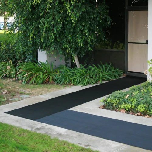 Miniatura 6 de Rubber-Cal "Fine Rib" alfombra de goma acanalada – 1/8" de espesor x 48" de ancho, rollos de goma gruesa – negro – disponibles en 5 longitudes, Negro