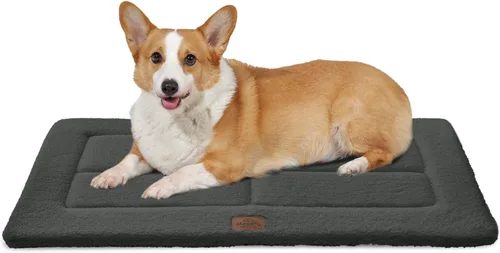 Miniatura 9 de Cama reversible para perros grandes, lavable y antideslizante, alfombra para mascotas, espuma de alta densidad y forro polar suave