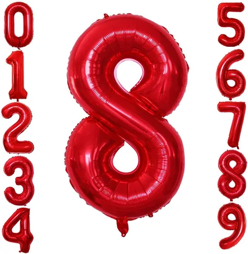 Miniatura 235 de Goer, conjunto de globos de papel aluminio para decoraciones de cumpleaños, globos de las letras de feliz cumpleaños y de números Oro