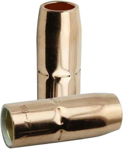 Miniatura 3 de WeldingCity Boquilla de gas 169-715 169715 1/2" para pistolas de soldadura Miller Millermatic M-100 (M-10) M-150 (M-150) y Hobart H-9/H-10 MIG