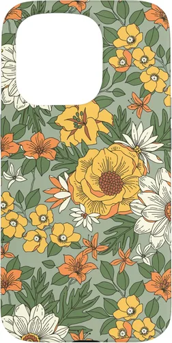 Miniatura 14 de Funda para iPhone 12 mini flores silvestres amarillas flores de verano botánico floral