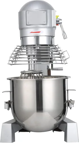 Miniatura 9 de Happybuy 10Qt Mezclador Comercial de Alimentos con Función de Temporización, Mezclador Comercial de 500W, Bol de Acero Inoxidable, Resistencia