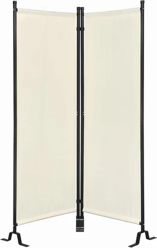 Proman Products - Divisor de sección Galaxy II, divisor de habitación de tela repelente al agua con marco de metal recubierto de polvo negro para