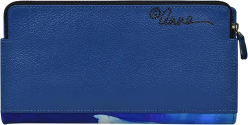 Miniatura 2 de Anna by Anuschka Women's Hand Painted Leather Two Fold Wallet