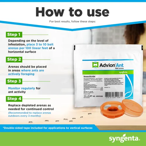 Miniatura 5 de Syngenta Advion Ant Bait Stations - Bolsa de 30