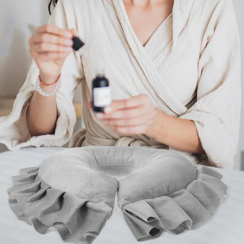 Miniatura 5 de Beavorty Cojín de almohada de masaje facial en forma de U Mesa de masaje Spa Salon Relajación Reposacabezas Cuello Soporte Cuidado de la piel