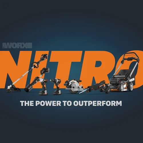 Miniatura 7 de Worx Nitro WX516L.9 Sierra recíproca inalámbrica Power Share de 20 V con motor sin escobillas (solo herramienta)