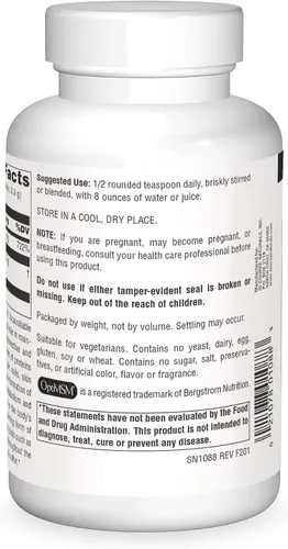 Miniatura 2 de Source Naturals MSM (metilsulfonilmetano) con vitamina C - polvo, 8 onzas