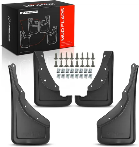 A-Premium Guardabarros protectores contra salpicaduras compatibles con Ford Bronco Sport 2023-2021 [camioneta de 4 puertas], sin necesidad de