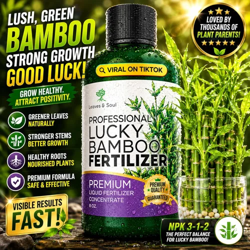 Miniatura 3 de Fertilizante líquido profesional para bambú de la suerte Concentrado 3-1-2 para plantas con flores Mezcla multiusos y suministros de jardinería