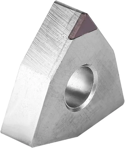 Miniatura 6 de WNMA080408-CBN Inserto de torneado, inserto de cuchilla CBN, cortador de torno CNC Bit Turning Insert Blade para procesar acero endurecido