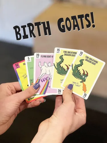 Miniatura 5 de Goat Lords - Los juegos de cartas más adictivos para familias, adolescentes, niños (niños y niñas) a partir de 7 años - Juegos de mesa familiares