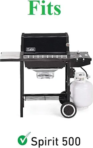 Miniatura 5 de 7523 Rejillas de cocina esmaltadas de porcelana de 15 pulgadas, repuesto para Weber Spirit Side Control E-210, S 200/210, Spirit 500, Genesis Silver