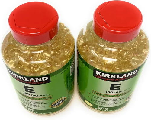 Miniatura 3 de Kirkland Signature, Vitamina E 400 IU brdqt 500 cápsulas blandas (Paquete de 2)
