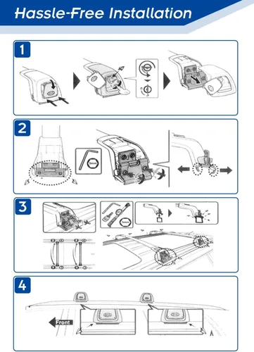 Miniatura 5 de Soportes de techo silenciosos para Audi Q3 2019-2025, diseño oculto con bloqueo, barras transversales negras resistentes para llevar kayak, esquí