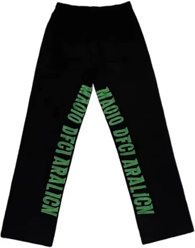 Miniatura 3 de Pantalones de mezclilla para hombre con estampado callejero, sueltos, estilo hip hop, rectos, vintage, holgados, pantalones largos, ropa de calle