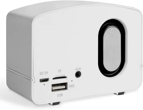 Miniatura 4 de Victrola Lily Mini estéreo Bluetooth (VS-170) Blanco 3.75 x 2.13 x 2.75 pulgadas
