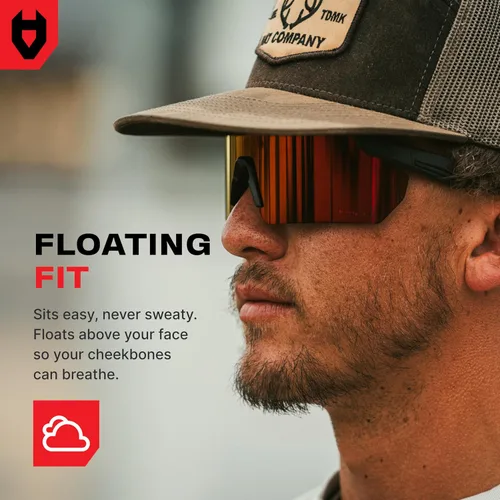 Miniatura 6 de NoCry Lentes de sol ANSI Z87 para hombres o mujeres con protección contra arañazos y 100% UV, lentes de seguridad teñidas con lentes de alto