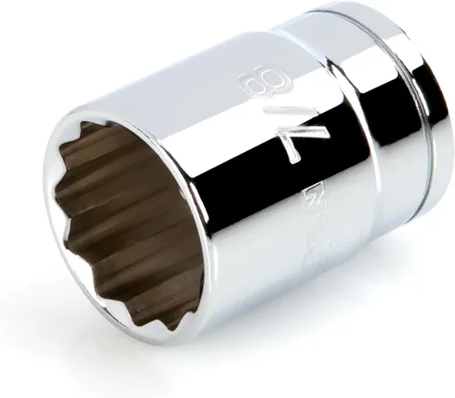 Miniatura 23 de TEKTON Unidad de 1/2 pulgada x enchufe de 12 puntos de profundidad de 1 pulgada SHD23225