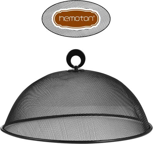 Miniatura 2 de Cubierta de malla para alimentos, de acero inoxidable, para mesa de comedor, tapa de alimentos, cubierta de platos, fundas reutilizables de malla