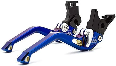 Miniatura 4 de FXCNC Palancas de embrague de freno de motocicleta compatibles con FZ1 FAZER 06-15, FZ8 2011-2019, FZ6R / XJ6 Diversion 09-15, FZ6 FAZER 2004-2010